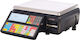 Avery Berkel XS-100 Electronic Retail Scale with Label Printing Capability with Weighing Capacity of 15kg and Division 5gr