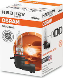 Osram Λάμπα Αυτοκινήτου Original Line HB3- Αλογόνου 12V 60W 1τμχ