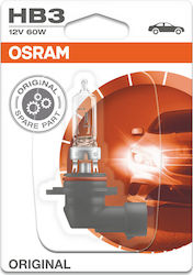 Osram Λάμπα Αυτοκινήτου Original Line HB3-9005 Αλογόνου 12V 60W 1τμχ