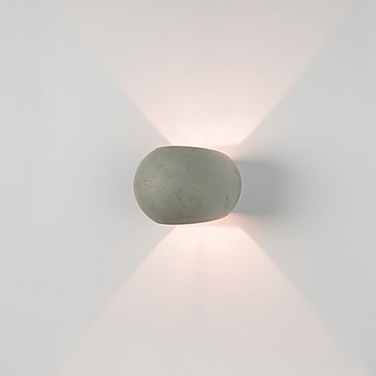 Zambelis Lights Lamp Wall Gray 13x13cm