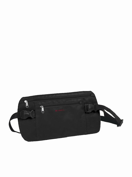 Gabol Money Belt Ανδρικό Τσαντάκι Ζώνης Μαύρο
