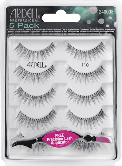 Ardell Natural Βλεφαρίδες Kit 110 Μαύρες 5τμχ
