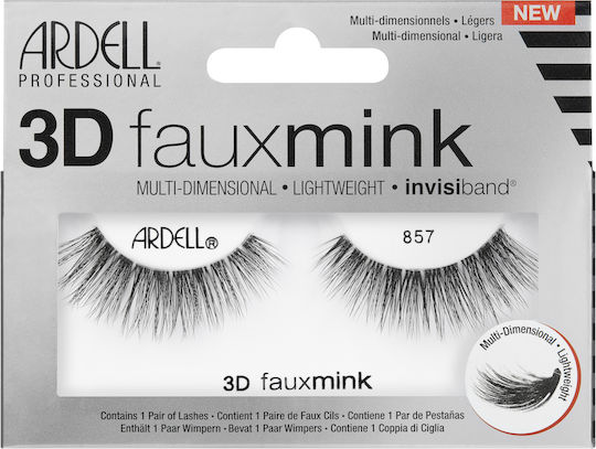 Ardell Gene False Blană Artificială De Nurcă 3D 857 Negre