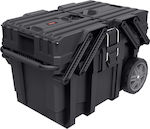 Keter Cantilever Tool Storage Plastic Wheeled Box W64.6xD37.3xH41cm 720303714