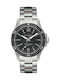 Nautica Battery Watch with Metal Bracelet Silver NAPFRB007