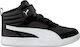 Puma Kids Sports Shoes Basketball Rebound Street Black