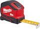 Milwaukee Autolock Μετροταινία με Αυτόματη Επαναφορά 25mm x 5m