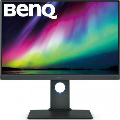 BenQ SW240 IPS HDR (High Dynamic Range) Монитор 24.1" FHD 1920x1200 с Време за Реакция 5мс GTG