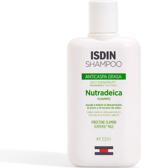 Isdin Nutradeica Oily Dandruff Shampoo Σαμπουάν κατά της Πιτυρίδας για Λιπαρά Μαλλιά 200ml