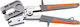 Kapriol Service Plier Electrician Perforation Profile 0.5-0.8mm Length 270mm