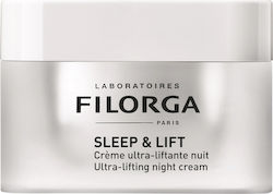 Filorga Sleep & Lift Αnti-aging & Moisturizing Night Cream Suitable for All Skin Types with Hyaluronic Acid 50ml
