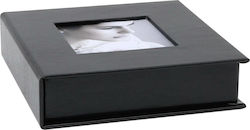 Deknudt Album Suitable for Photos 10x15cm Black made of Leatherette