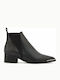 Sante Leather Women's Chelsea Boots Black 18-136-01