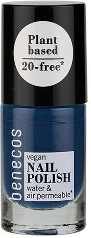 Benecos Nail Polish Glossy Βερνίκι Νυχιών Μπλε 5ml