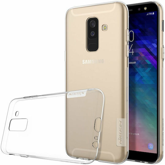 Nillkin Nature Back Cover Σιλικόνης 0.6mm Διάφανο (Galaxy A6+ 2018)