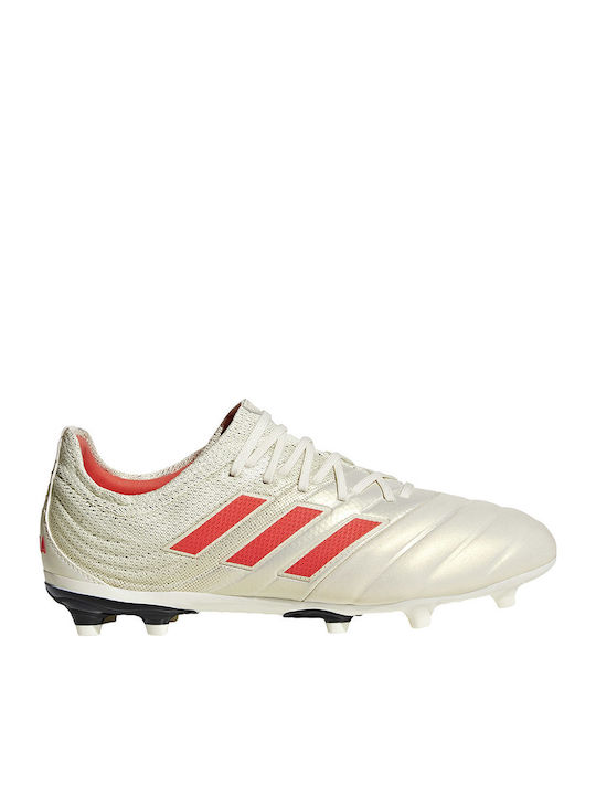 Copa 19.1 Firm Ground Boots Kids Molded Soccer Shoes Gold