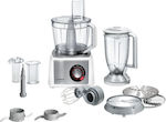 Bosch Multifunctional Food Processor 1250W with Pot 3.9lt and Jug Blender White