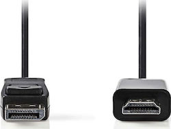Nedis CCGP37100BK20 DisplayPort De Sex Masculin - HDMI De Sex Masculin 2m Nedis CCGP37100BK20 DisplayPort De Sex Masculin - HDMI De Sex Masculin 2m