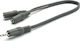 Vivanco Convertor 3.5mm masculin în 3.5mm 2x femelă 1buc 46510