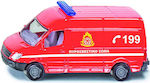 Siku Van Πυροσβεστικής Ελληνικό Car Fire Truck for 3++ Years 0808