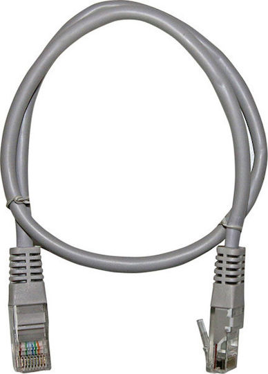 Adeleq U/UTP Cat.6 Ethernet Network Cable 7m Gray