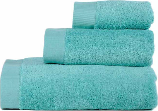 Down Town Home 3-tlg. Set Badetücher Lotus Mint Gewicht 550gr/m²