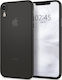 Spigen AirSkin Silicone Back Cover Black (iPhone XR)