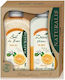 Naturalis Sweet Orange Bath Salts & Two Phase Bath Oil Hautpflegeset für Reinigung Körperreinigung