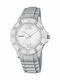 Calypso Γυναικείο Ρολόι 40mm Μπαταρίας με Ασημί Καουτσούκ Λουράκι