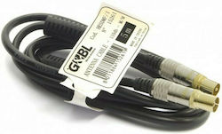 G&BL Cablu De Antenă Coaxial De Sex Masculin - Coaxial De Sex Feminin Negru 5m G&BL Cablu De Antenă Coaxial De Sex Masculin - Coaxial De Sex Feminin Negru 5m