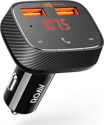 Anker FM Car Transmitter Roav F0 Transmitter with Bluetooth