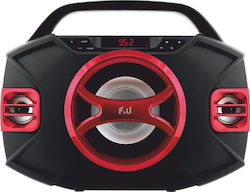 F&U Portable Radio-CD Player BTP2166 Equipped with Bluetooth / USB / Radio Black
