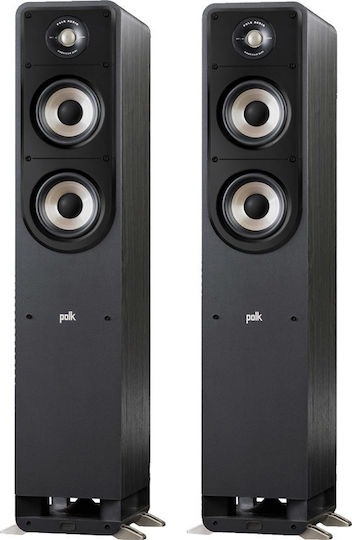 Polk Audio Signature S50e Двойка Hi-Fi Говорители Подов 150W 3 Брой шофьори Ш26.04xД27.94xВ95см. Черен