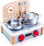 Hape Kids Kitchen made of Wood for 3+ Years Old 6pcs