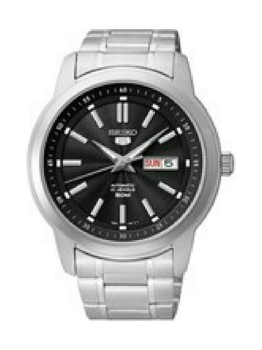 Seiko Automatic Watch with Metal Bracelet Silver