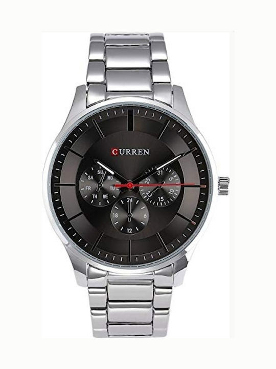 Curren Ανδρικό Ρολόι 44mm Χρονογράφος Μπαταρίας...