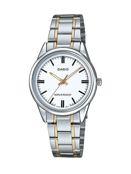 Womens Watch 28mm Battery With Silver Metal Bracelet
