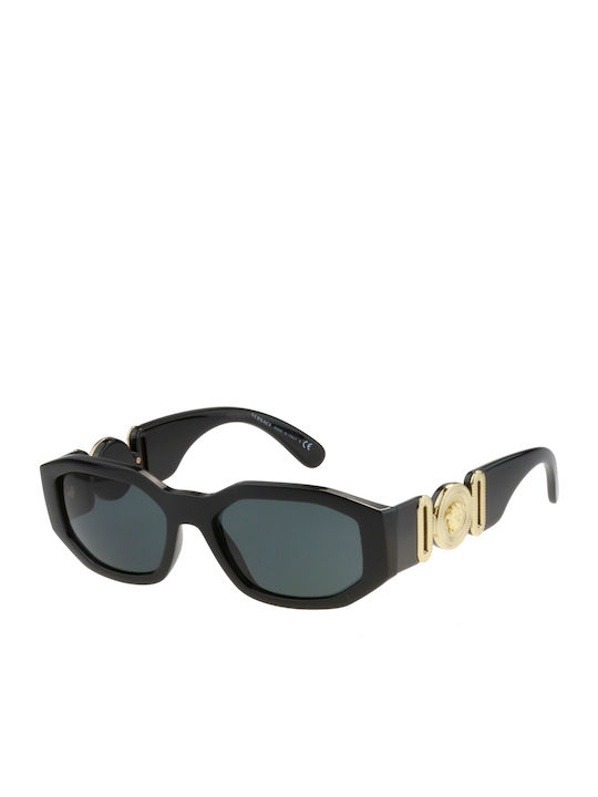 Versace Γυαλιά Ηλίου με Μαύρο Κοκκάλινο Σκελετό και Γκρι Φακό VE4361 GB1/87