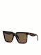 Celine Women's Sunglasses with Brown Tartaruga Horn-Rimmed Frame and Brown Polarized Lenses