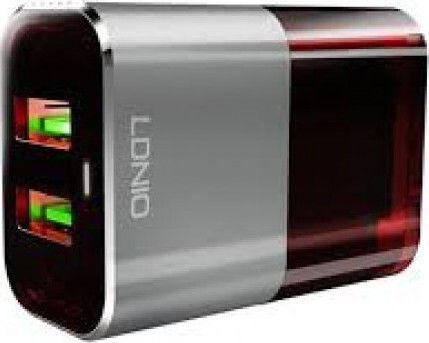 Ldnio Charger Without Cable with 2 USB-A Ports Blacks (A2206)