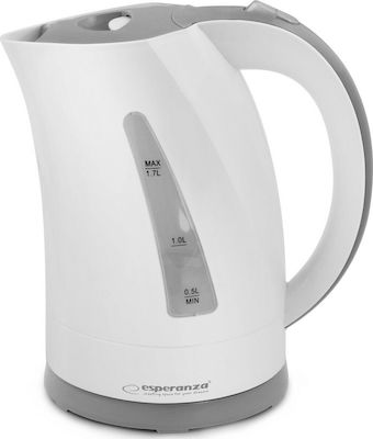 Esperanza Kettle 1.7lt 2200W White