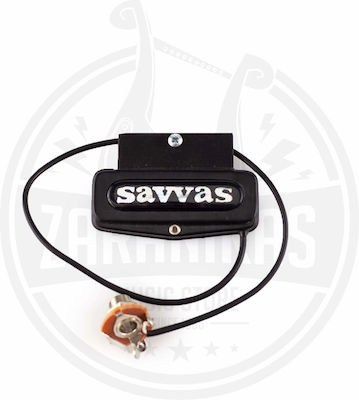 Savvas Bouzouki Pickup 6-saitig Schwarz (Chiotis)