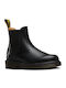 Dr. Martens 2976 Smooth Men's Leather Chelsea Ankle Boots Black