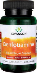 Swanson Benfotiamine High Potency 160mg 60 Κάψουλες