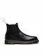 2976 Smooth Piele Negru Ghete Chelsea