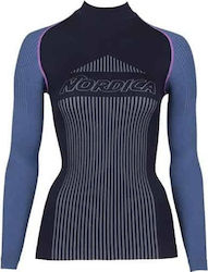 Nordica Baselayer Shirt Performance 70083 Bluza termică pentru femei cu mâneci lungi Albastru