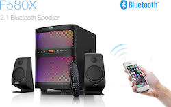 Fenda F580X 2.1 Wireless Speakers with Bluetooth 70W Black