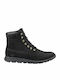 Timberland 6inch Killington Leather Women's Ankle Boots with Medium Heel Black