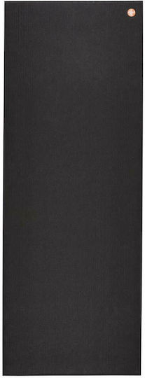 Manduka Pro Στρώμα Γυμναστικής Yoga Μαύρο (180x66x0.6cm)