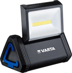 Varta Battery Jobsite Light LED IP54 with Brightness up to 200lm